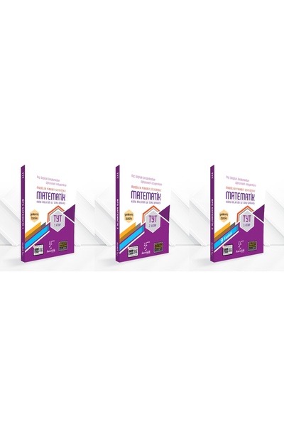 Karekök Yayınları 2026 TYT Matematik 1-2-3 Kitap MPS (MODÜLER PİRAMİT SİSTEMİ)