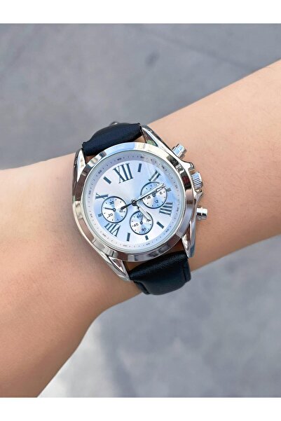 Bimodabu ساعة يد نسائية بحزام وأرقام رومانية