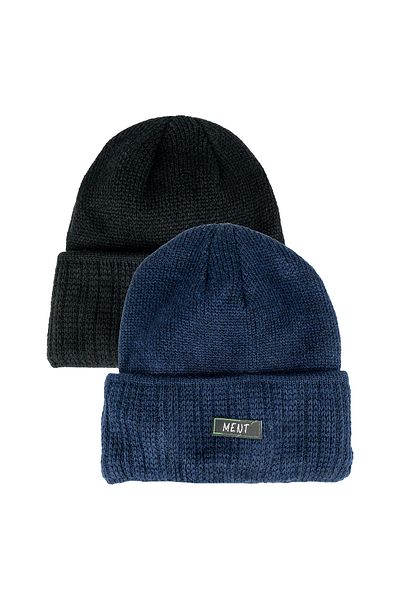 Line Smart 2-Piece Men's Mixed Winter Beanie
