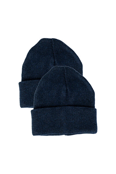 Line Smart 2-Piece Men's Folded Winter Beanie