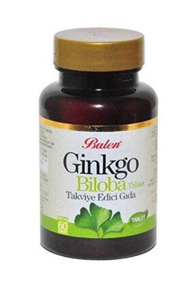 Balen Ginkgo Biloba 600 Mg X 60 Tablet Ginkgo Ginko Biloba Tableti