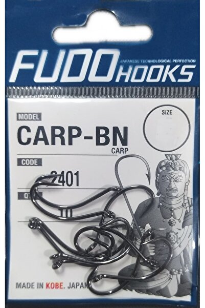 Fudo Hooks-2401-4-numara Carp Siyah Iğne