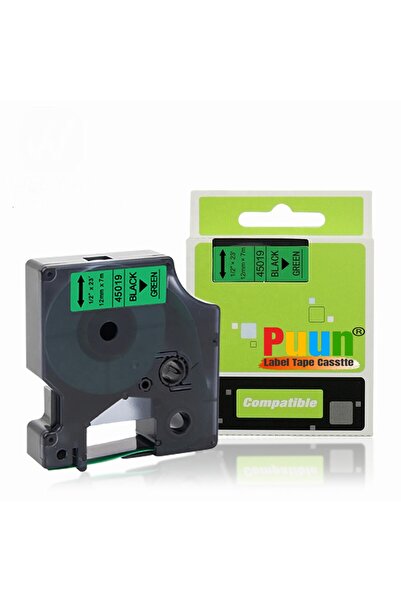 PUUN Dymo D1 45019 S0720590 12mm X 7 Mt. Casetă de etichetă cu bandă de scris...