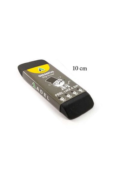 Adel Giant Eraser Black