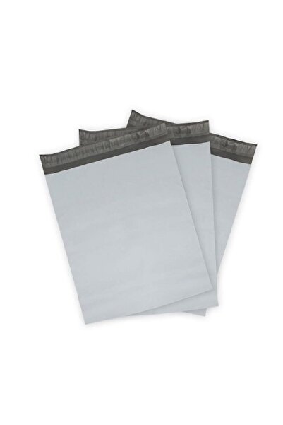 Gri Cepsiz Kargo Poşeti 45x55+5 Cm 500 Adet