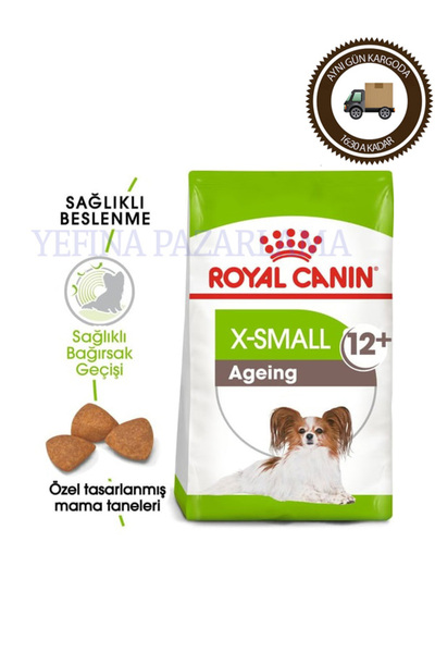 Royal Canin Küçük Irk Yaşlı Köpek Maması 1,5kg X-Small Ageing 12+ Dry Dog Food