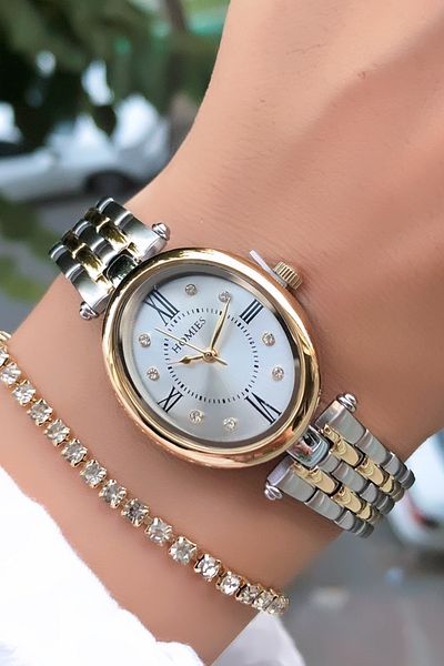 Homies Brand Oval Case Wristwatch - Bracelet Gift
