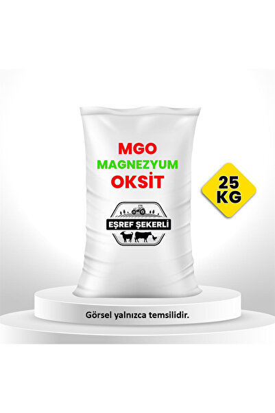EŞREF ŞEKERLİ Kolay Ve Sağlıklı Sindirim Için Magnezyum Oksit Mgo 25 Kg