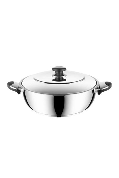 İnter Steel Pot 30*10 Plain