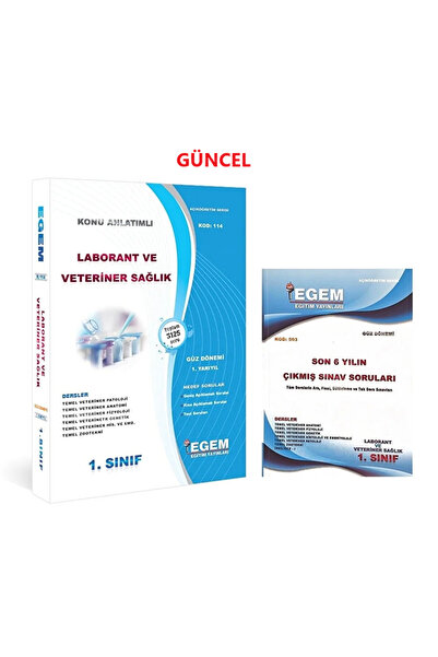 Genel Markalar Aöf Laborant Ve Veteriner Sağlık 1. Sınıf 1. Yarıyıl Güz Dönem...