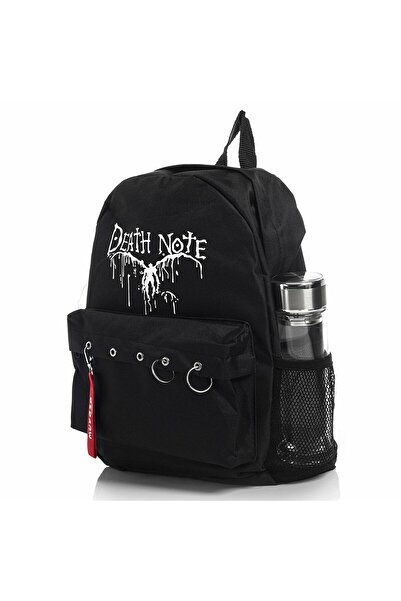GALAXYBUTIQUE Death Note Baskılı Okul Çantası