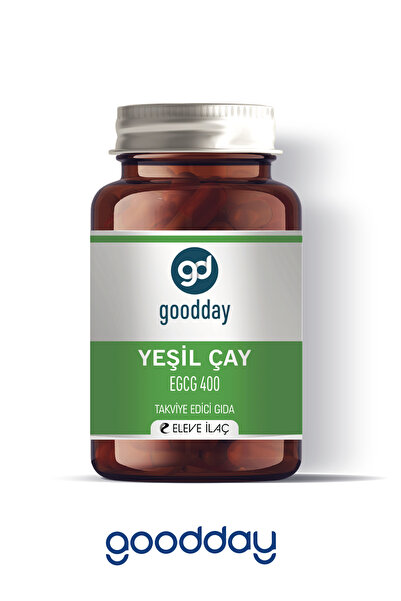 goodday شاي أخضر غير كافيين - 400 EGCG مكمل غذائي عشبي