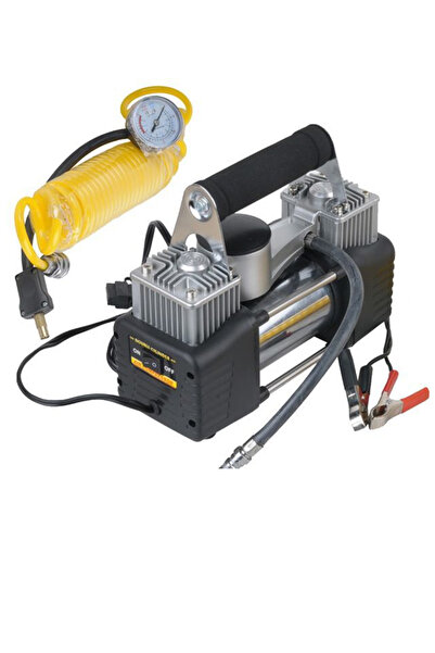 Autokit 13,8V 150PSI Profesyonel Çift Pistonlu Metal Hava Kompresörü
