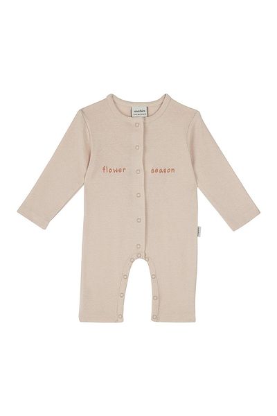 Antebies Flower Season Jumpsuit with Embroidery Detail - Without Booties