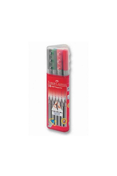 Faber Castell Grip Finepen 0.4 mm 10 Adet 10 Renk Kutu