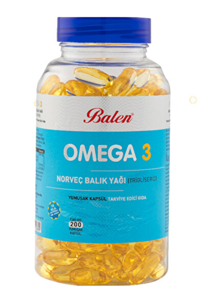Balen Omaga 3 Balık Yağı (NORVEÇ SOMONU)
