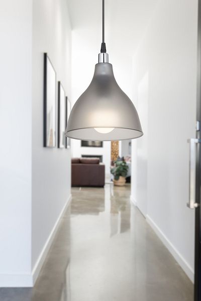 Art&Gift Smoke Colored Solid Mica Ceiling - Frosted Chandelier, Suitable for Kitchen and Cafe Business