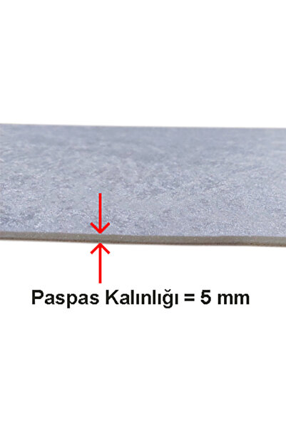 Colorix Carpet Özel Kesim Kiraz Desenli Kaymaz Taban Paspas No: 151