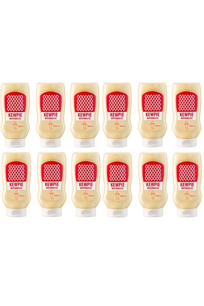 KEWPIE Mayonnaise Japanese Shape 500 ml X 12 Pieces