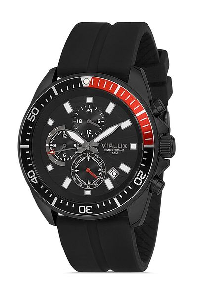 Vialux Men's Wristwatch -VX557B-04BN