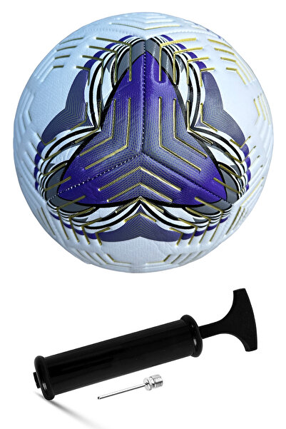 ULTIO كرة قدم احترافية أصلية مقاس 5 420 جرام مخيطة بالماكينة مع مضخة هدية