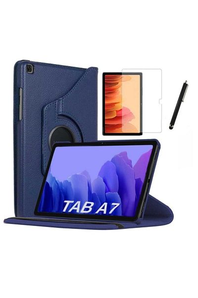 AQUA AKSESUAR For Samsung Galaxy Tab A7 Lite T225 Compatible Rotatable Tablet Case Screen Protector Pen 8.7 Inch