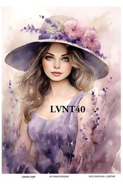 LİNEART Pirinç Dekopaj Kağıdı No:LVNT40- 29X42cm