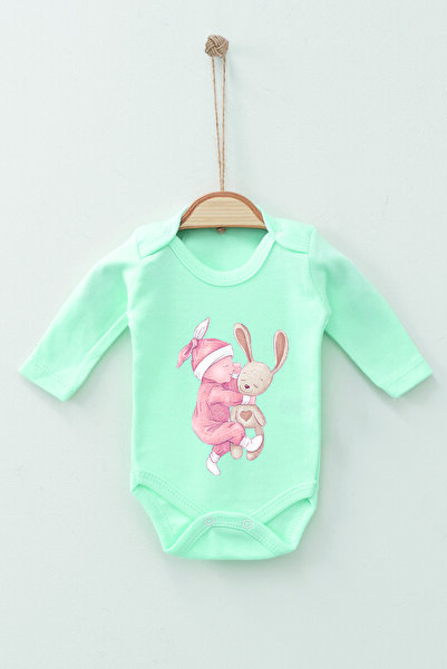 ADABEBEK بدلة نوم للأطفال بأكمام طويلة مصنوعة من القطن العضوي بنسبة 100%