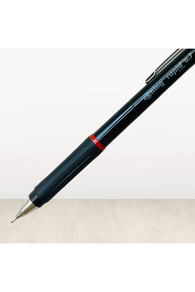 Rotring Rapid Mechanical Pencil, Black 0.7 Mm