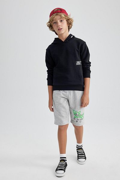 DeFacto Boy Oversize Wide Fit Hooded Sweatshirt A6584A823Wn