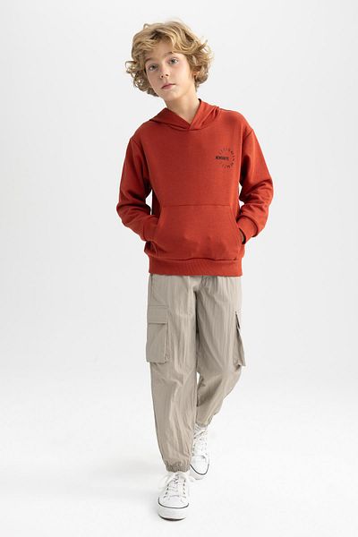 DeFacto Boy's Cargo Jogger Leg Parachute Trousers B2589a823au