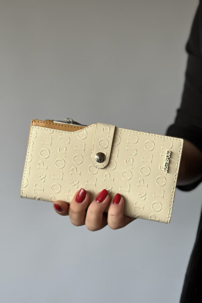 Just Polo Large Size Horizontal Model Women's Wallet with Zipper and Cover, S...