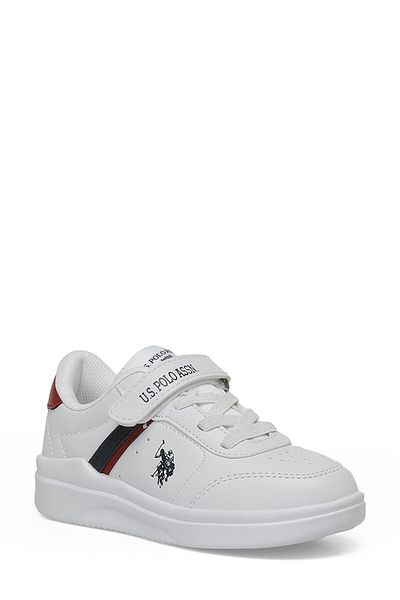 U.S. Polo Assn. Berkeley Jr 3Fx White Boy's Sneaker