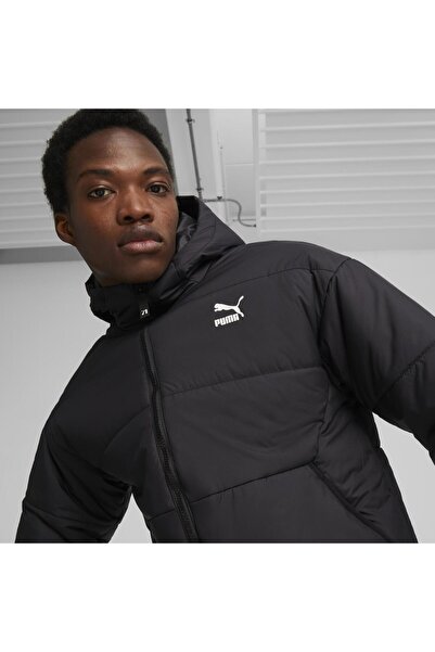 Puma 621675-01 Puma Classics Padded Jacket Kadın Mont BLACK