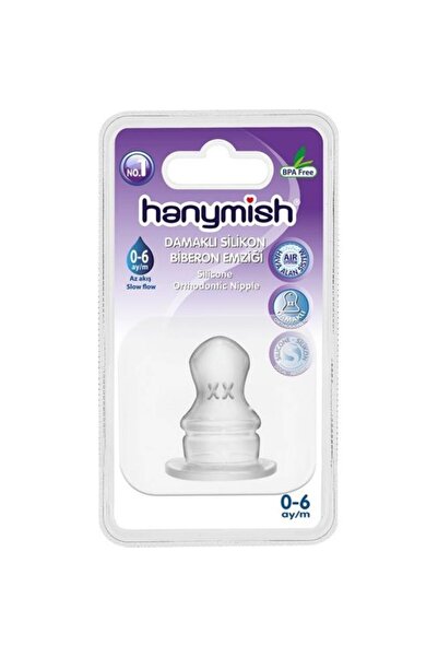 Hanymish Hanymısh 463 Silikon Biberon Damakli Emzik Ucu No:1