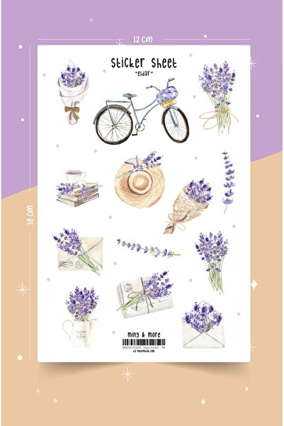 MuslimWalk Eldar Lavanta Sticker Seti #118