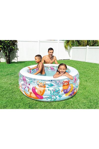 ParsAVM 58480 Havuz Deniz Desenli 3 Bölmeli 152cm
