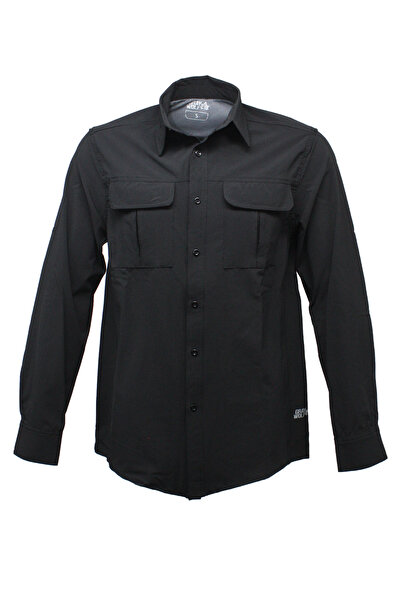 GRAY WOLF Taktikal Erkek Gömlek Siyah
