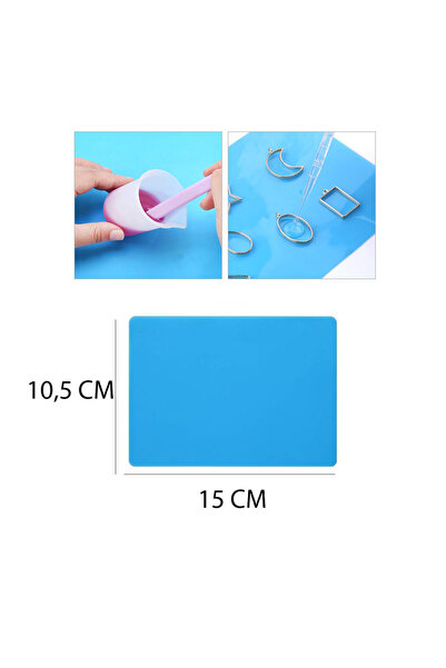 Getshop Alışveriş Pazarı Epoksi Masa Koruyucu Silikon Pedi Silikon Çalışma Ma...
