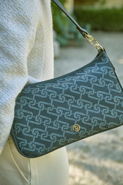 U.S. Polo Assn. Geantă de umăr pentru femei de culoare petrol - Us23528