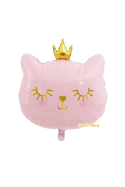 parti pera Σετ αλυσίδας με μπαλόνι γενεθλίων Pink Concept Μπαλόνι με φύλλο γάτας Μπαλόνι με φύλλο αλουμινίου