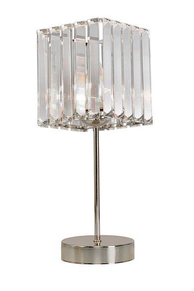 EvLight 3-Piece Chandelier and Lampshade Set Pendant Lamp Crystal Glass Chandelier Chrome