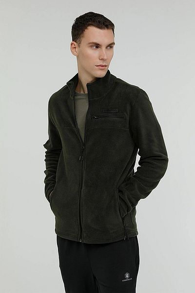 lumberjack Zippered Khaki Men's Fleece 2WMSN1632PR
