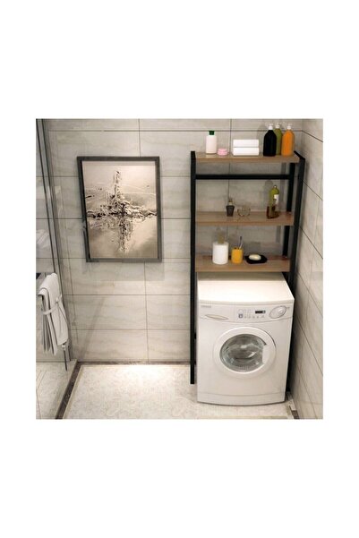 Noowa Buldumaldımm Çamaşır Makinesi Üstü Düzenleyici Raf Banyo Dolabı Rafı Ma...