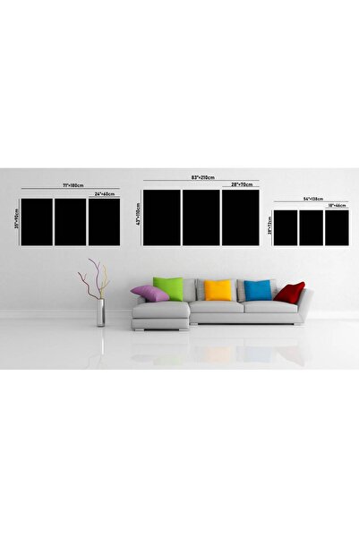 Rosyvien Atatürk, İstiklal Marşı Ve Gençliğe Hitabe 3 Parça Set Cam Tablo, Ev Ofis Okul Duvar Dayanıklı Dekor