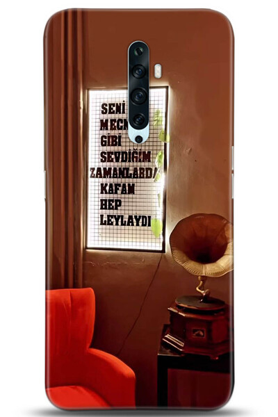 Turkiyecepaksesuar Oppo Reno 2Z Case Hd Printed Case - Followed Institution 0095