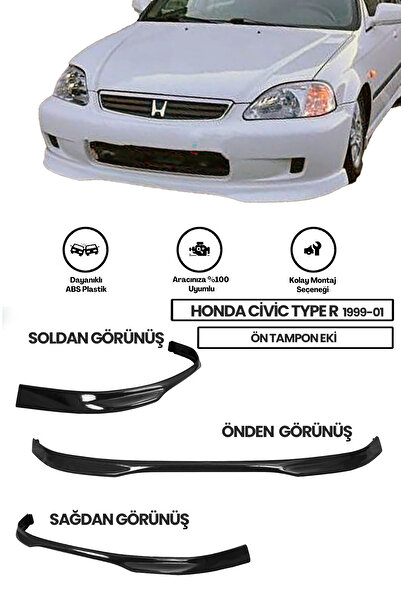 Honda Civic 99-01 Makyajlı Typer Ön Ek (PLASTİK) No:5