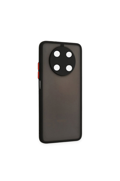 Microcase Huawei Nova Y91 London Serisi Darbeye Dayanıklı Kılıf - Siyah AL3415