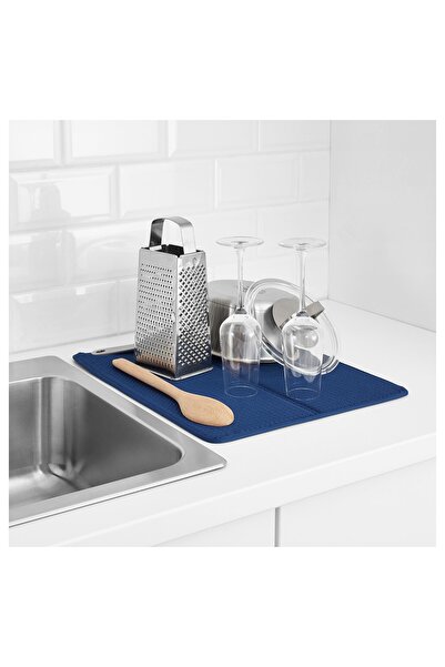 IKEA طول وسادة الأطباق: 44 سم غطاء تجفيف الأطباق من ايكيا تحت رف الأطباق من ا...