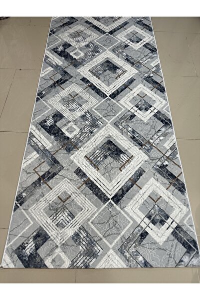 Dinarsu Kaymaz Taban Halı Yolluk Anka İndigo